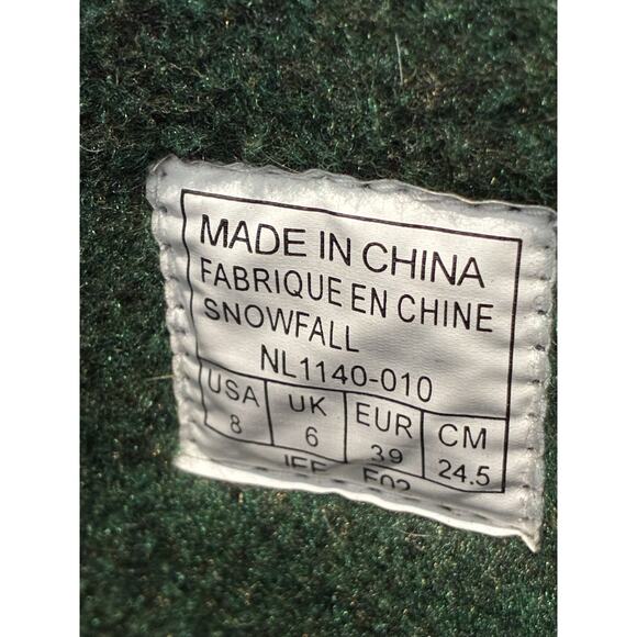 Sorel Boots Womens Size 8 Black Snowfall Insulated Waterproof Tall Lined Snow - Picture 6 of 11